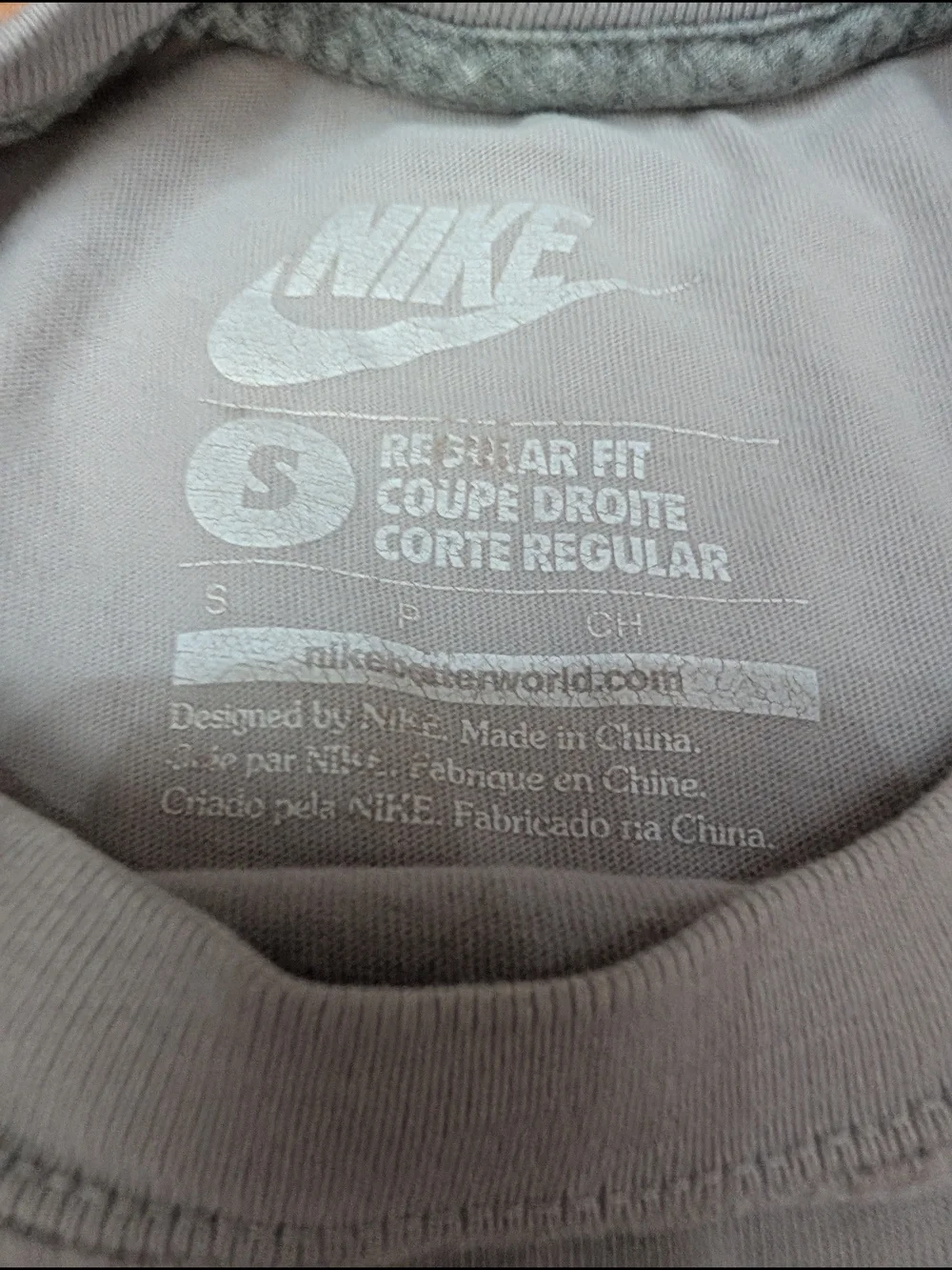 Nike Gradient Graphic Tee with Bold Multicolor Play Design